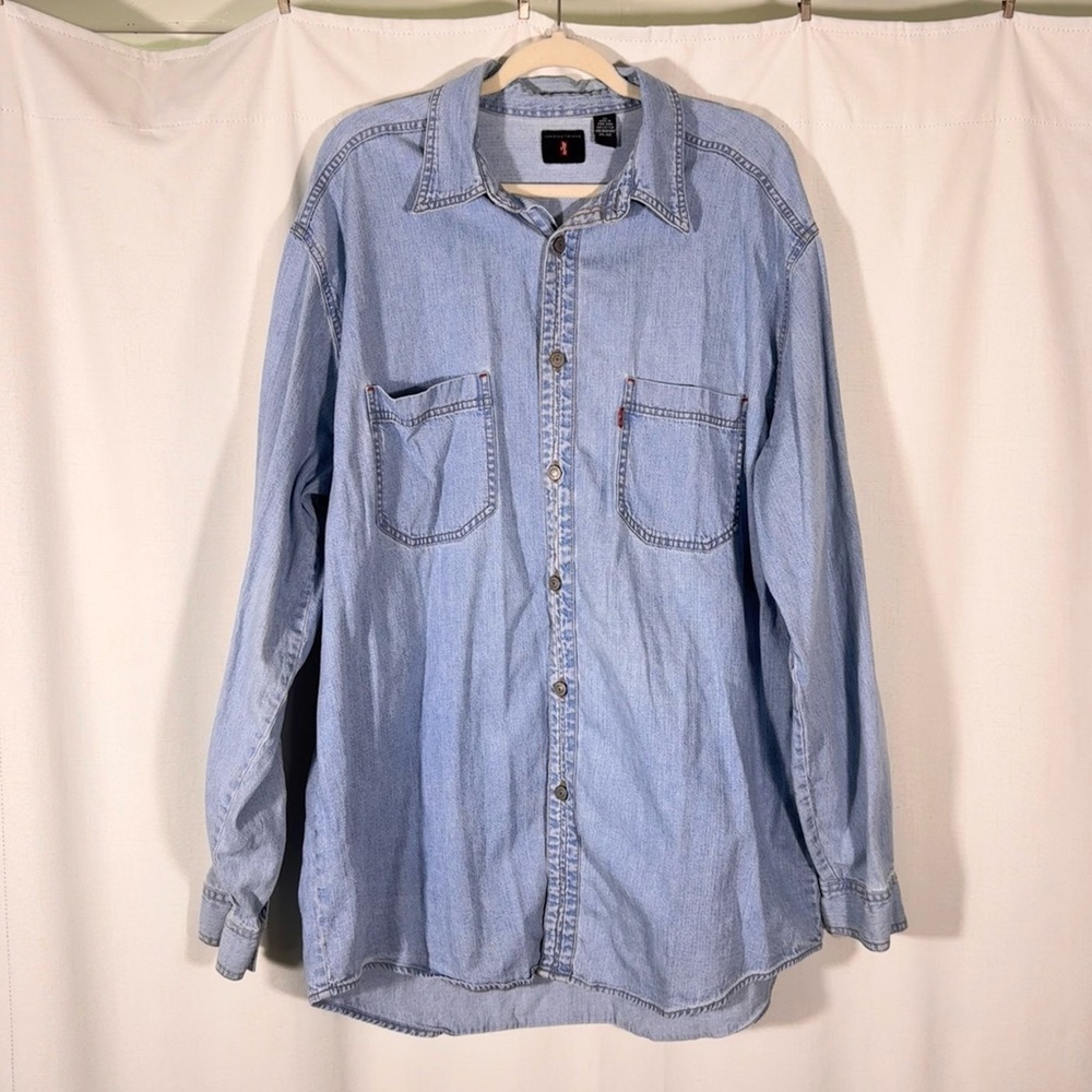 Levi’s Red Tab Denim Button Up Shirt